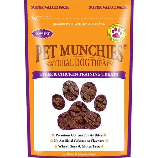 Pet Munchies Liver & Chicken Treats 150g