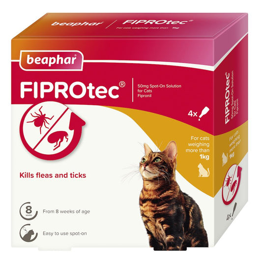 Beaphar Fiprotec Cat Flea & Tick Spot On