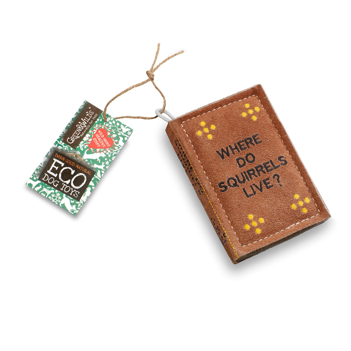 Where Do Squirrels Live? Eco Dog Toy
