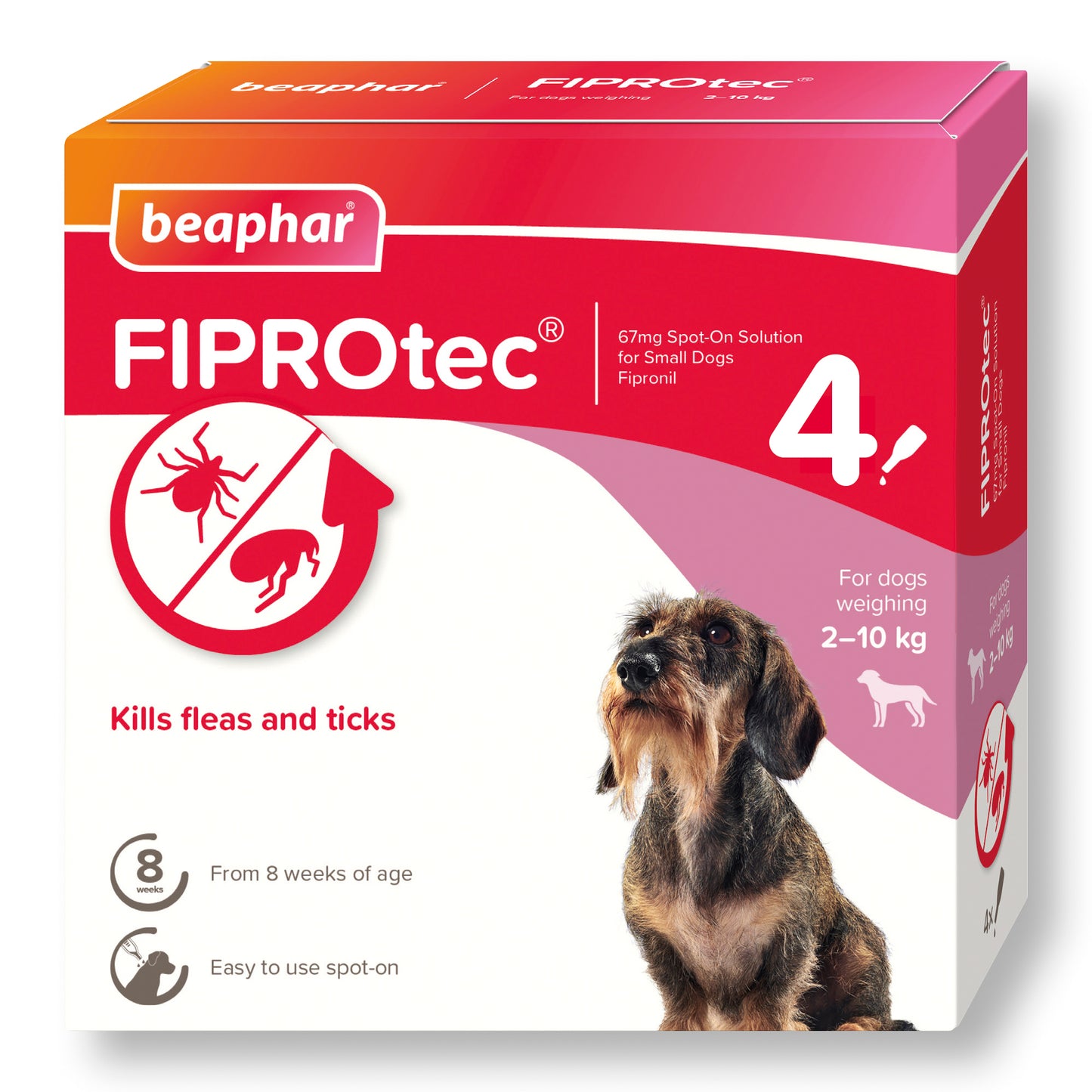 Beaphar Flea & Tick (Single) 2-10kg