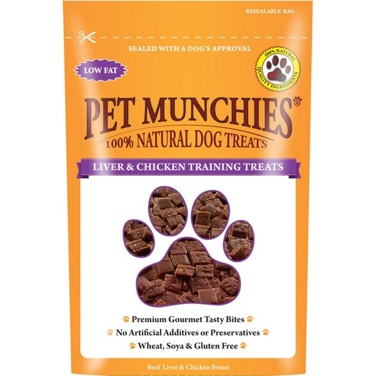 Pet Munchies Liver & Chicken 50g