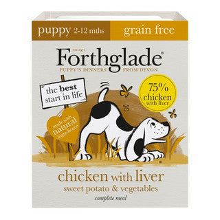 Forthglade Puppy Chicken w Liver 395g