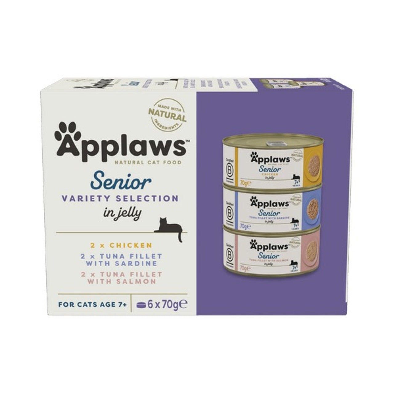Applaws Senior Selection 6x70g pouches
