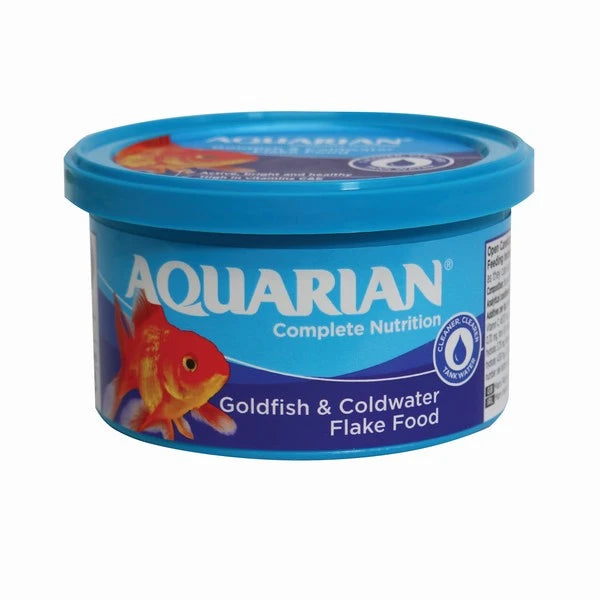 Aquarian goldfish food 25g