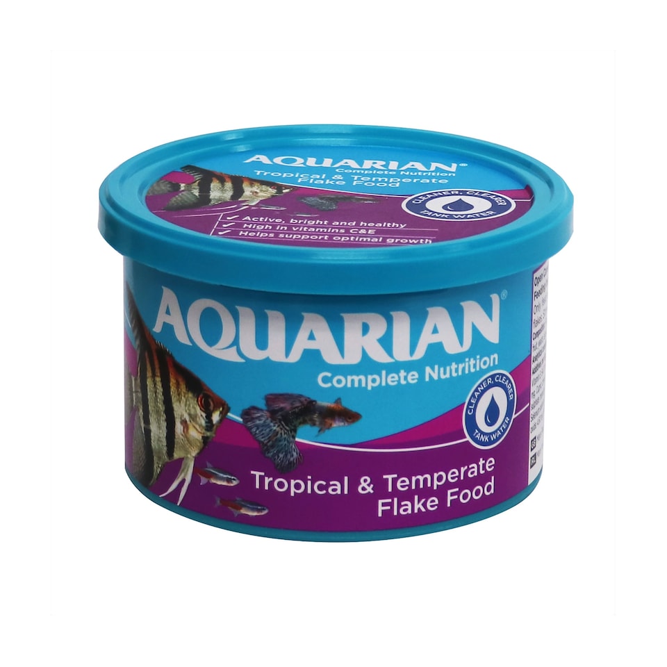 Aquarian tropical fish food