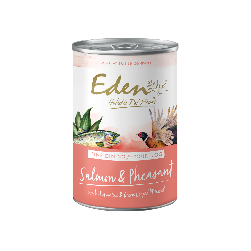Eden Salmon & Pheasant 400g Dog