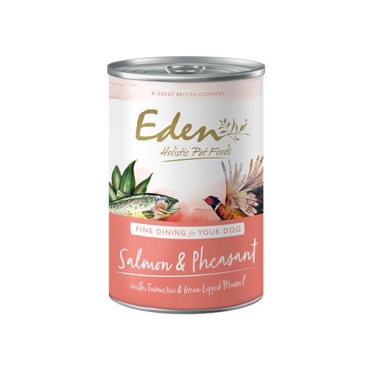Eden Salmon & Pheasant 400g Dog