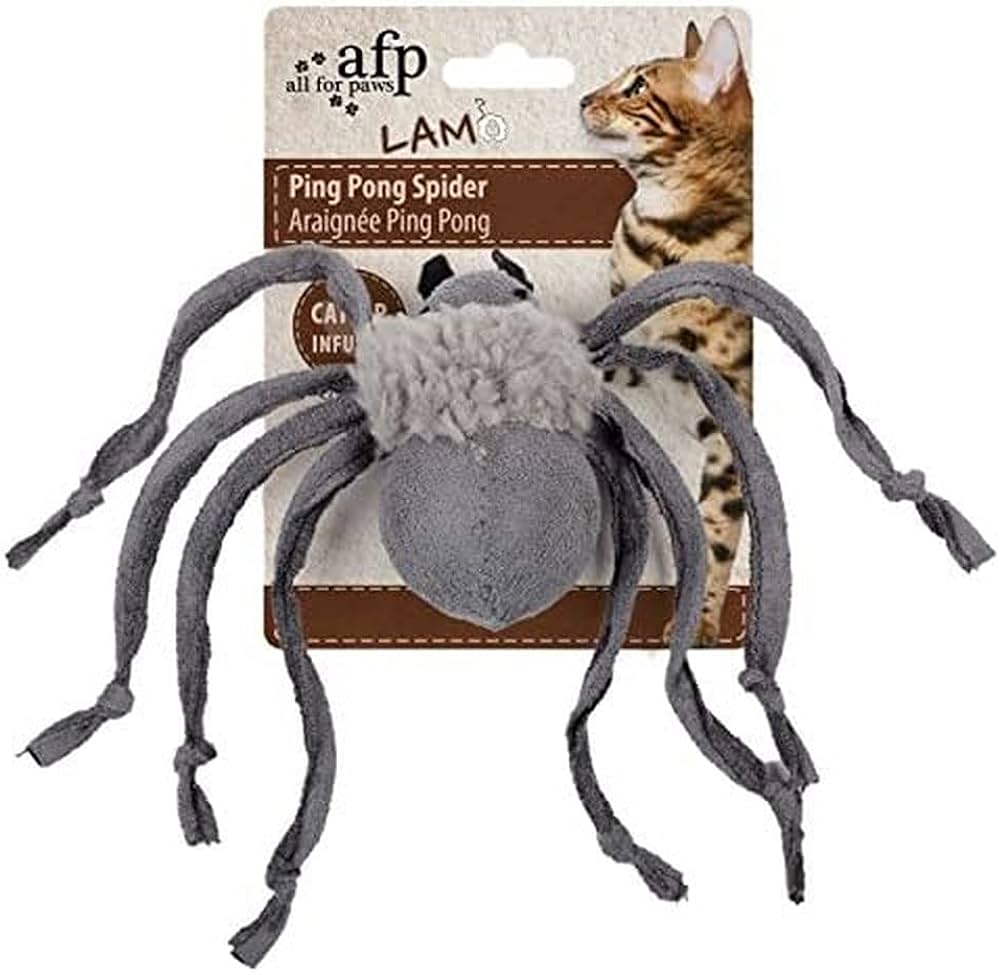 All for Paws Lamb Ping Pong Spider
