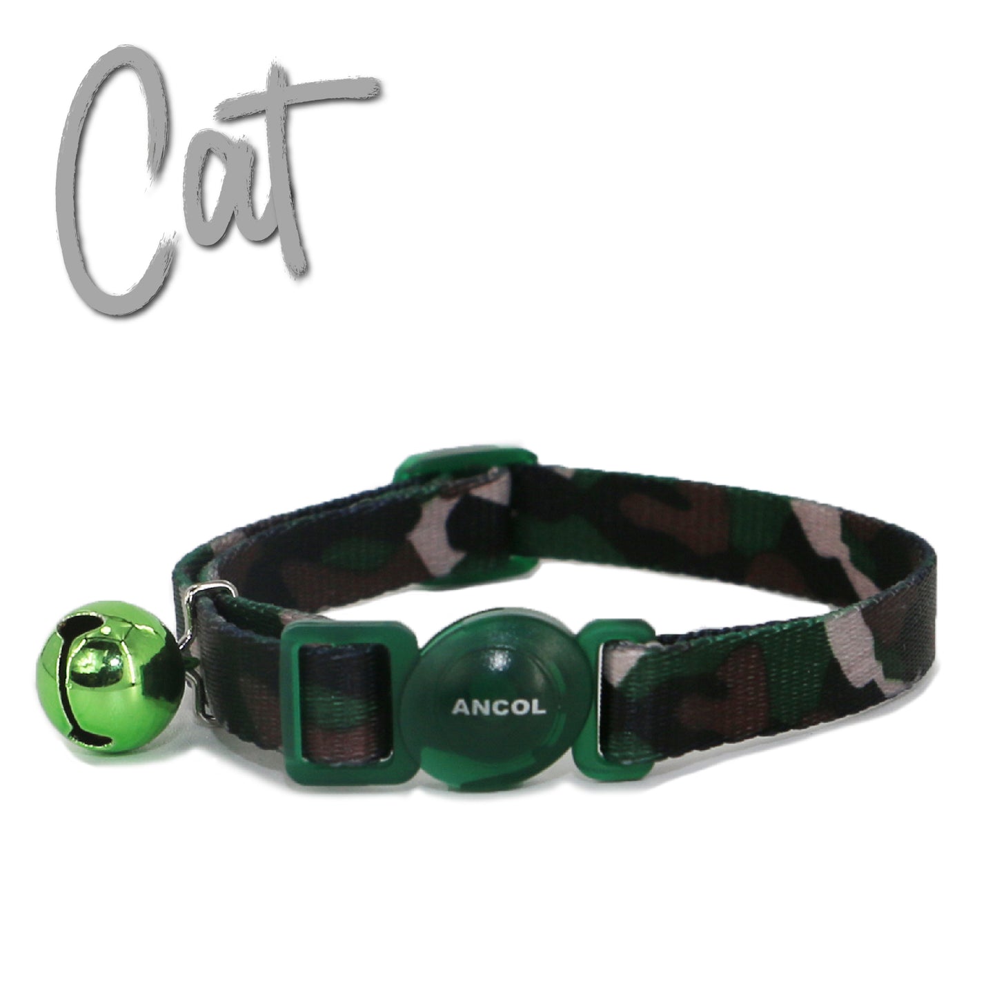Ancol Cat Camouflage Green