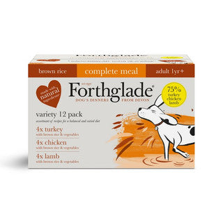 Forthglade Multi Chic Lamb Turk 12x395g