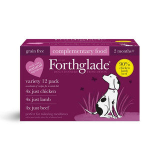 Forthglade Just Multipack Chk/Lamb/Beef