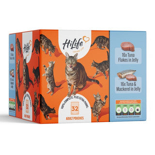HiLife Cat Tuna Pouch 32Pk x 70g