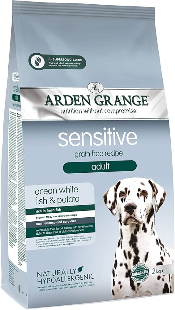 Arden Grange Sensitive Adult White Fish & Potato 1