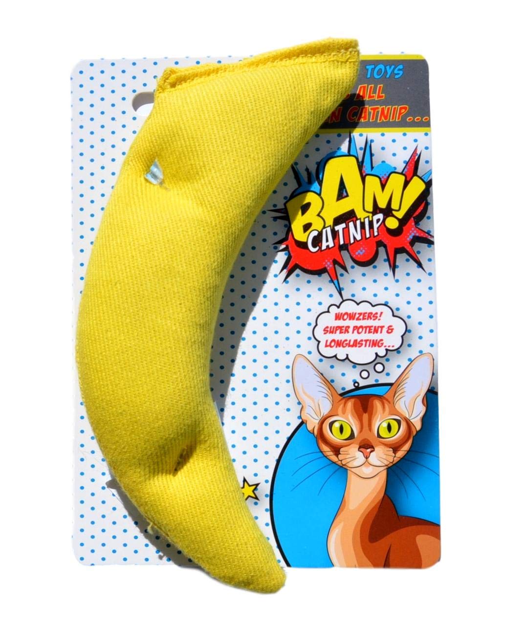 BAM Catnip Banana Cat Toy