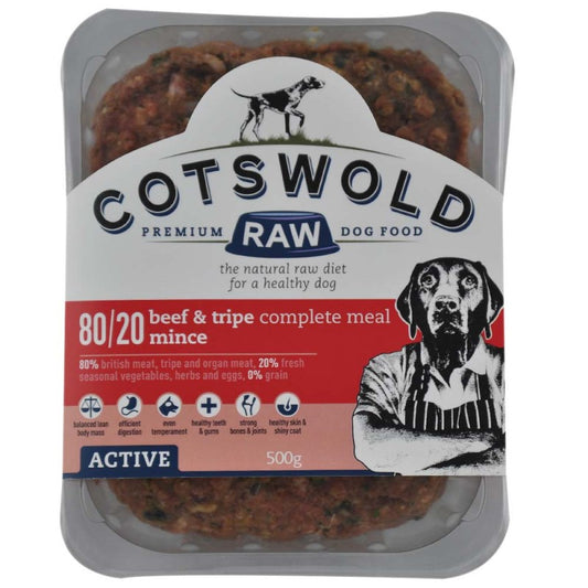Cotswold Raw  80/20 Beef and Tripe 500g
