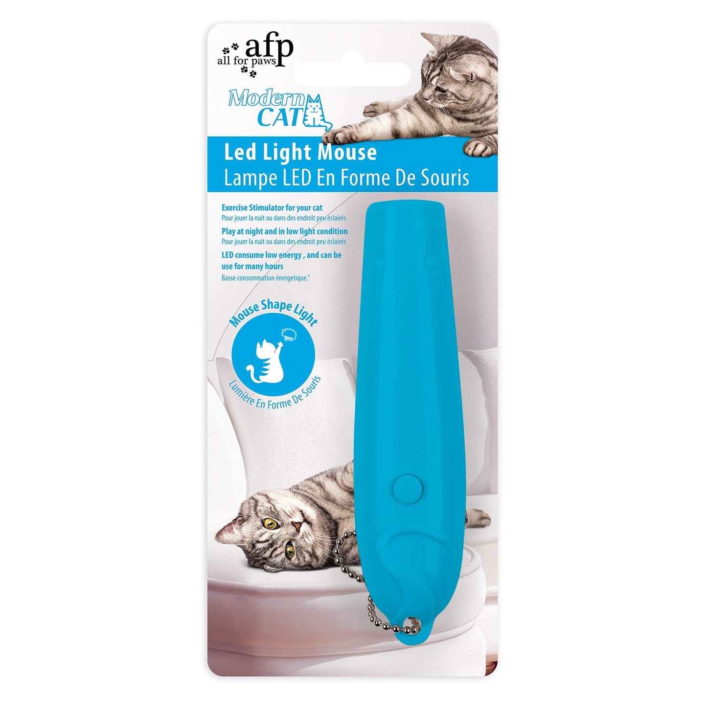 All for Paws modern cat laser mouse