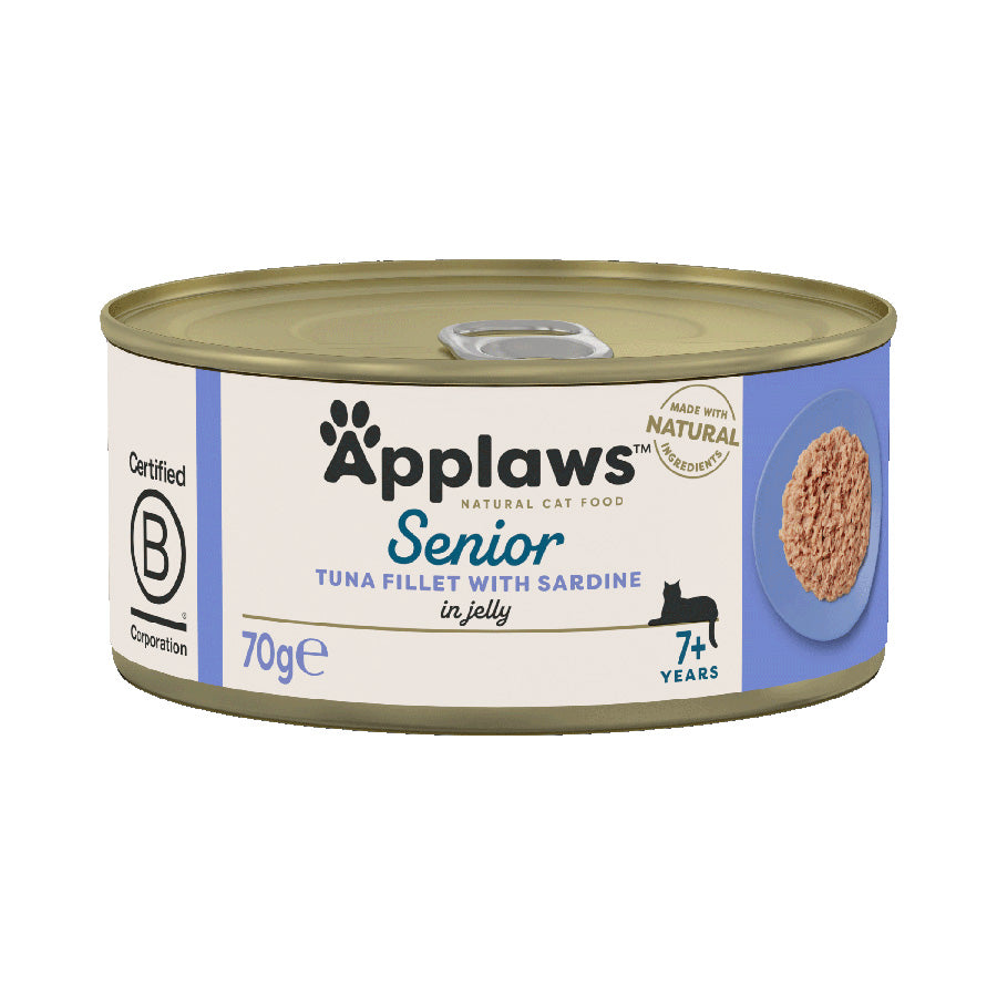 Applaws Cat Senior Tuna & Sardine 70g