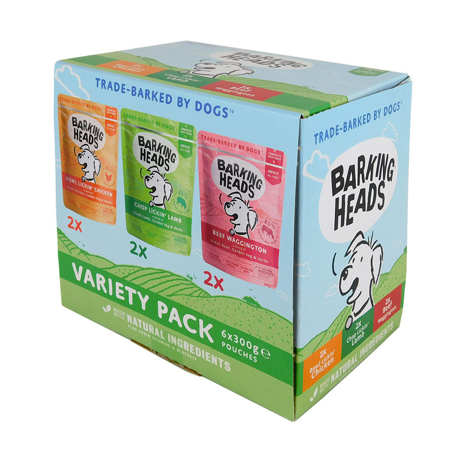Barking Heads multi pack 6 x 300g