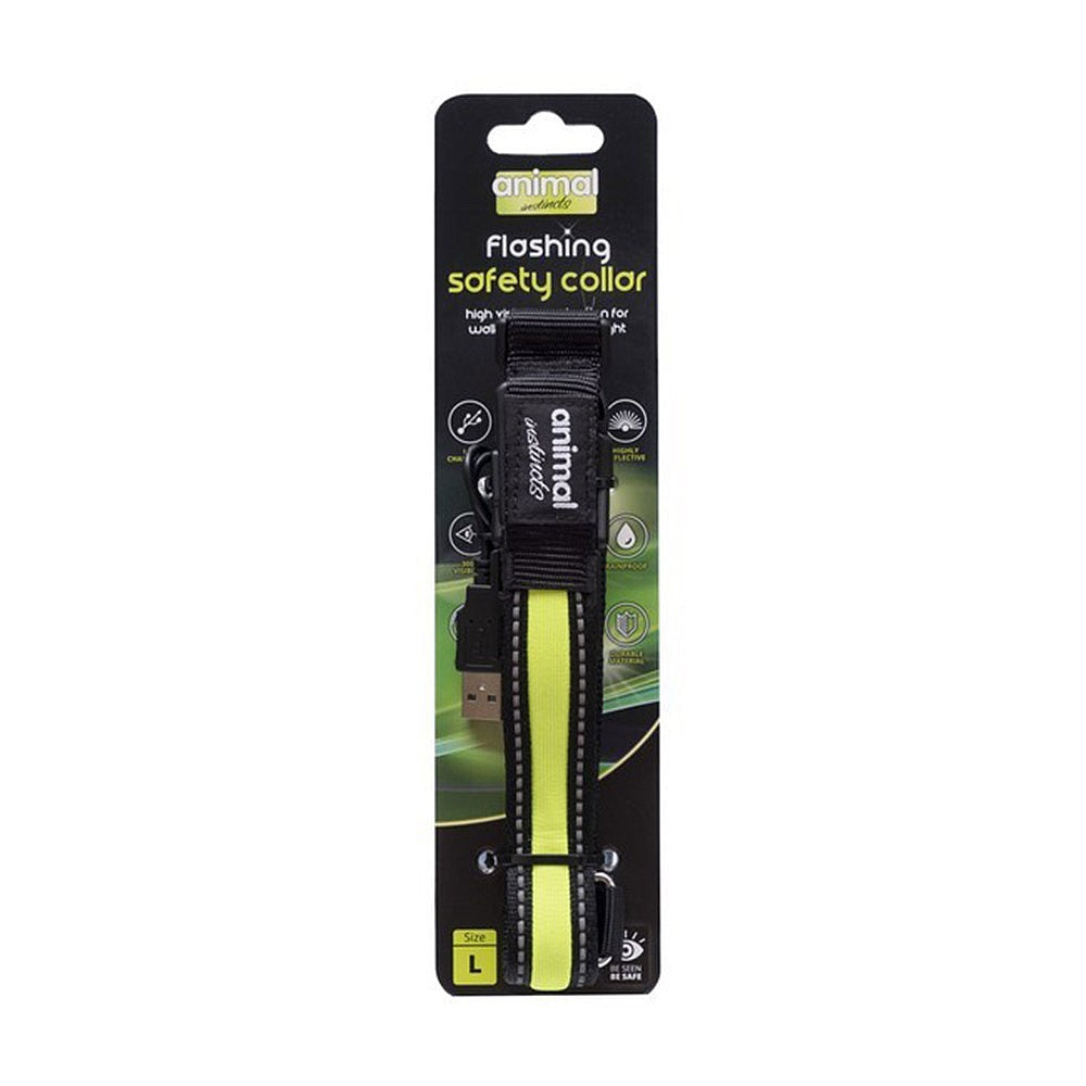 Animal Instincts Flashing Safety Collar