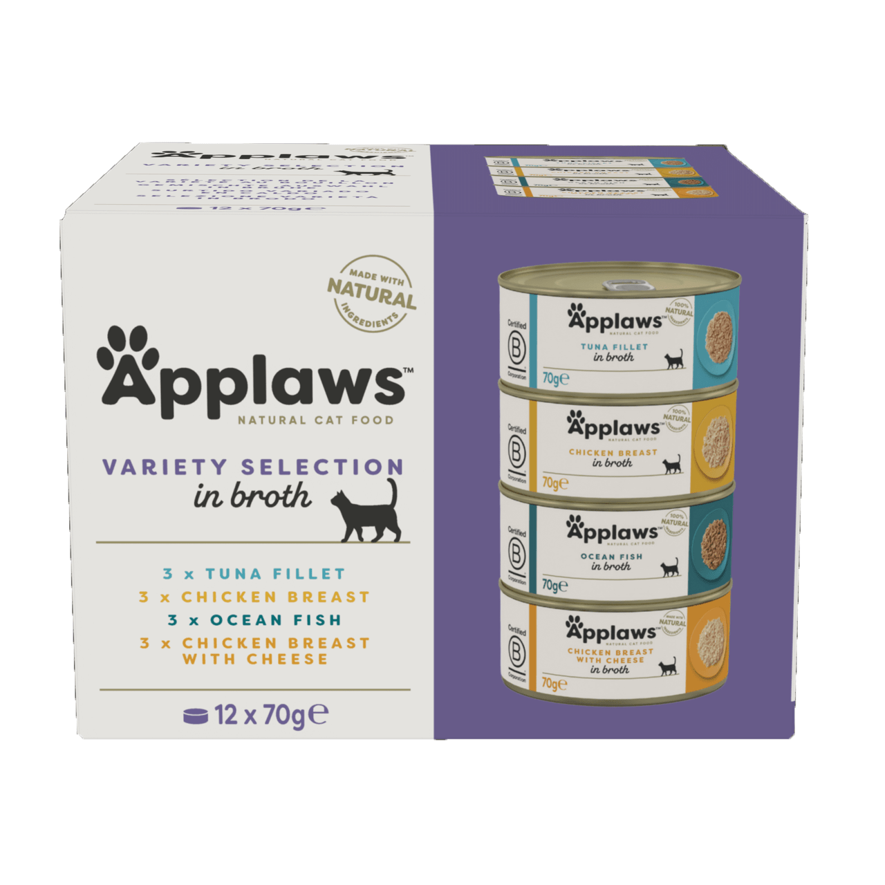 Applaws variety selection 12 x 70g