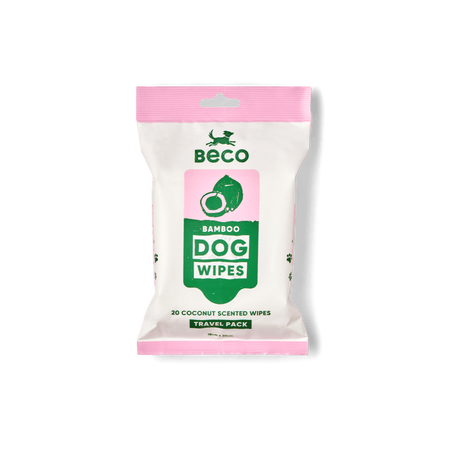 Beco Bamboo Coconut Travel Wipes 20 Pack