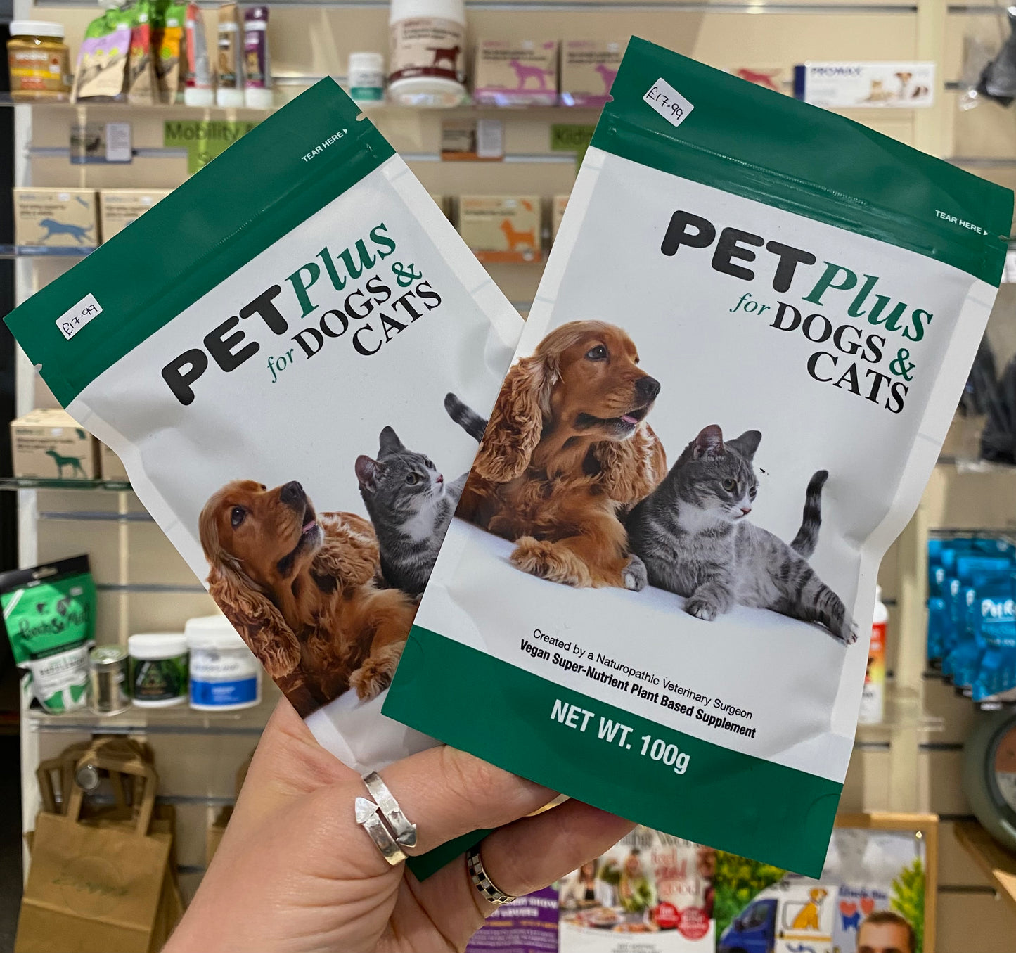 Pet Plus Supplement for Cats & Dogs 100g