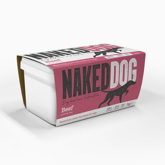Naked Dog complete Beef 1kg