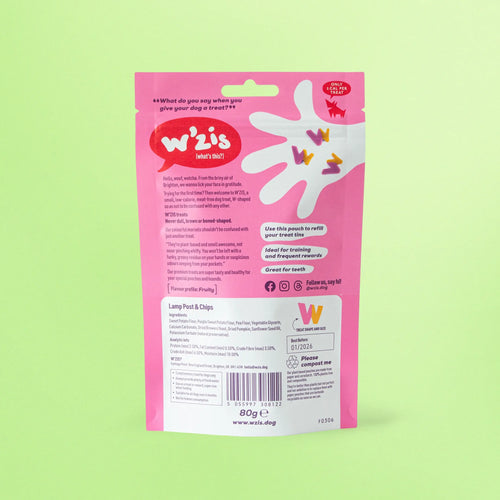 WZIS lamppost and chips pouch