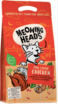Meowing Heads Paw Lickin Chicken 1.5kg