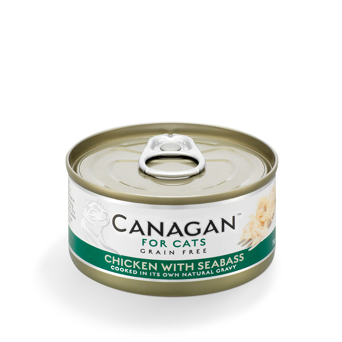 Canagan Cat Chicken with Seabass 75g Tin