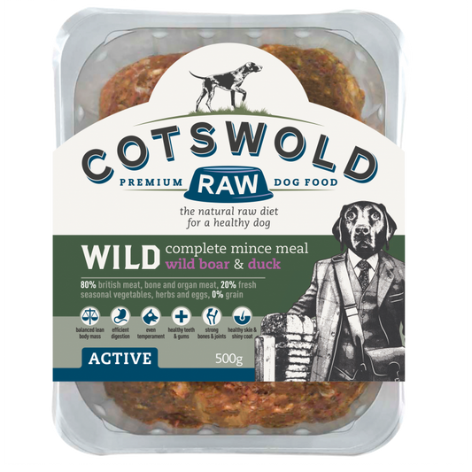 Cotswold Wild boar & duck 1kg