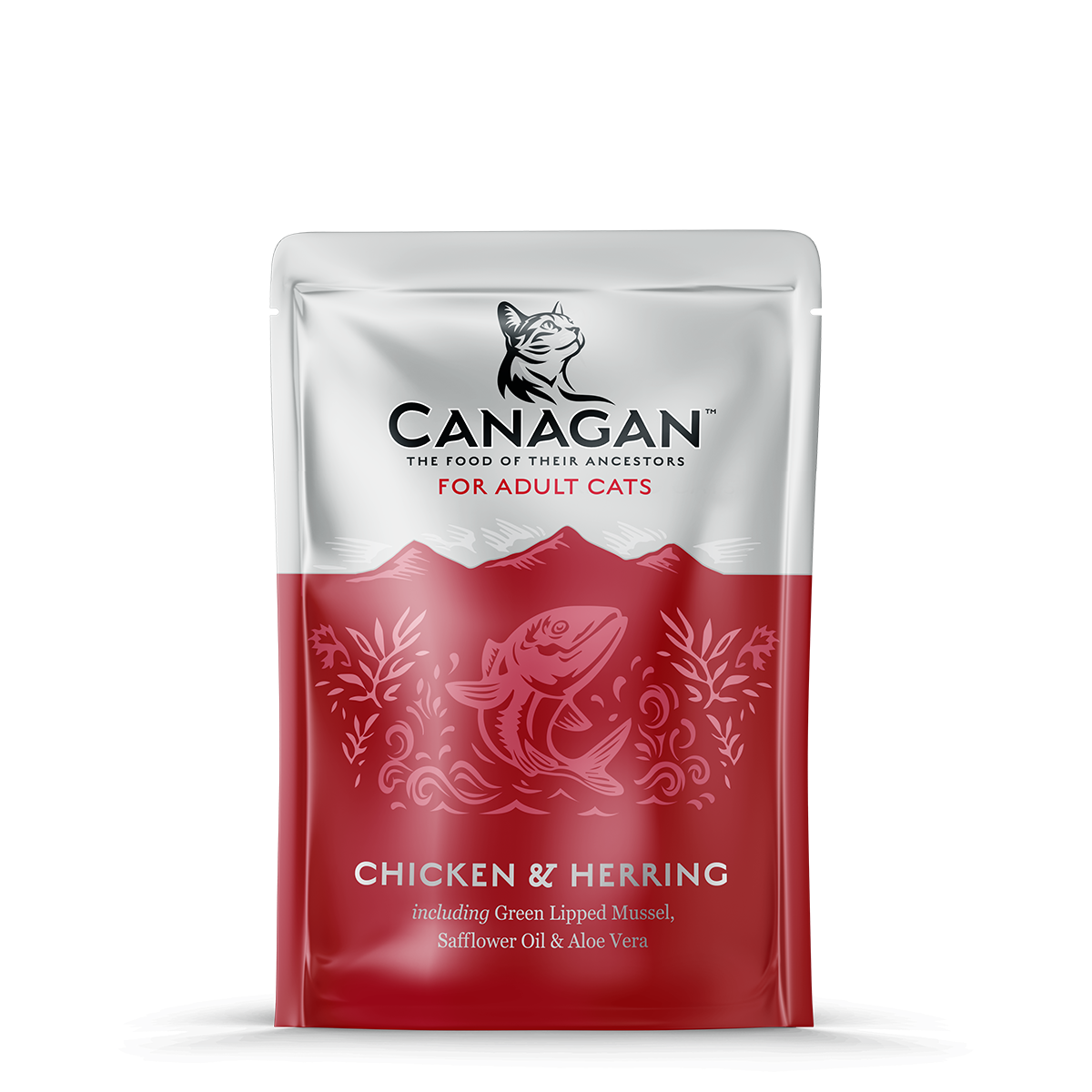 Canagan Cat Chicken & Herring Pouch 85g