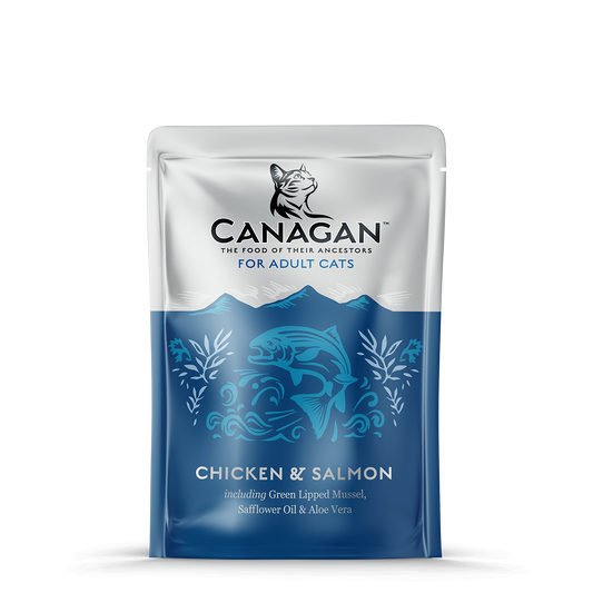 Canagan Cat Chicken & Salmon  Pouch 85g