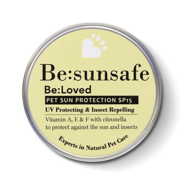 Be:Loved Be:Safe pet sunscreen