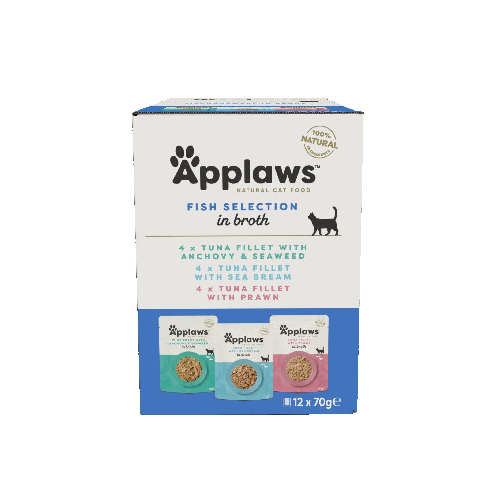 Applaws Fish Multipack - 12 Pouches