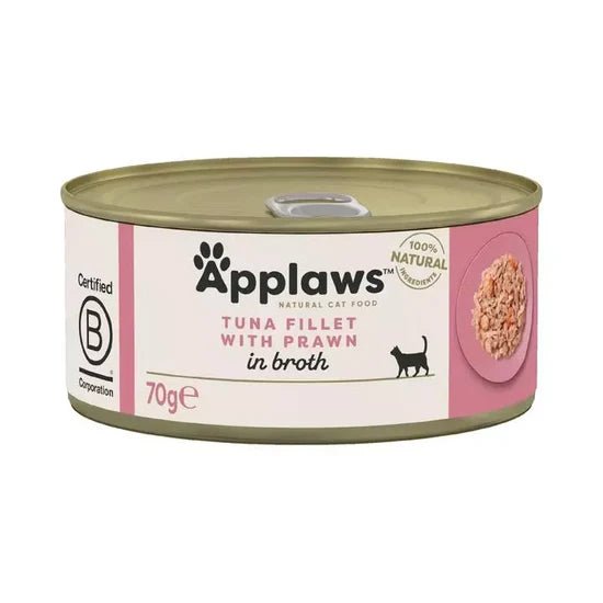 Applaws Cat Can Tuna Fillet & Prawn 156g