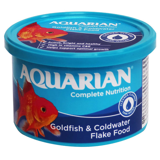 Aquarian goldfish food 25g