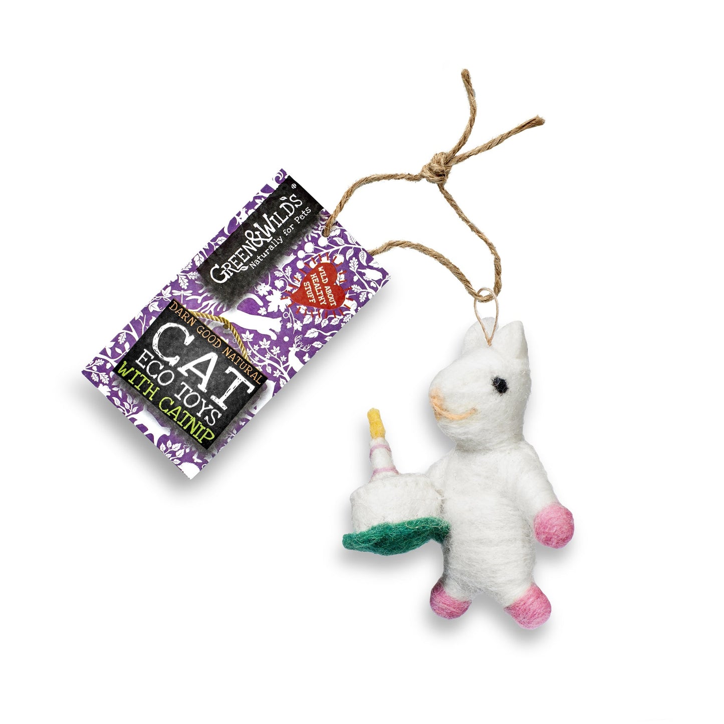 Green & wilds Victoria mouse cat toy