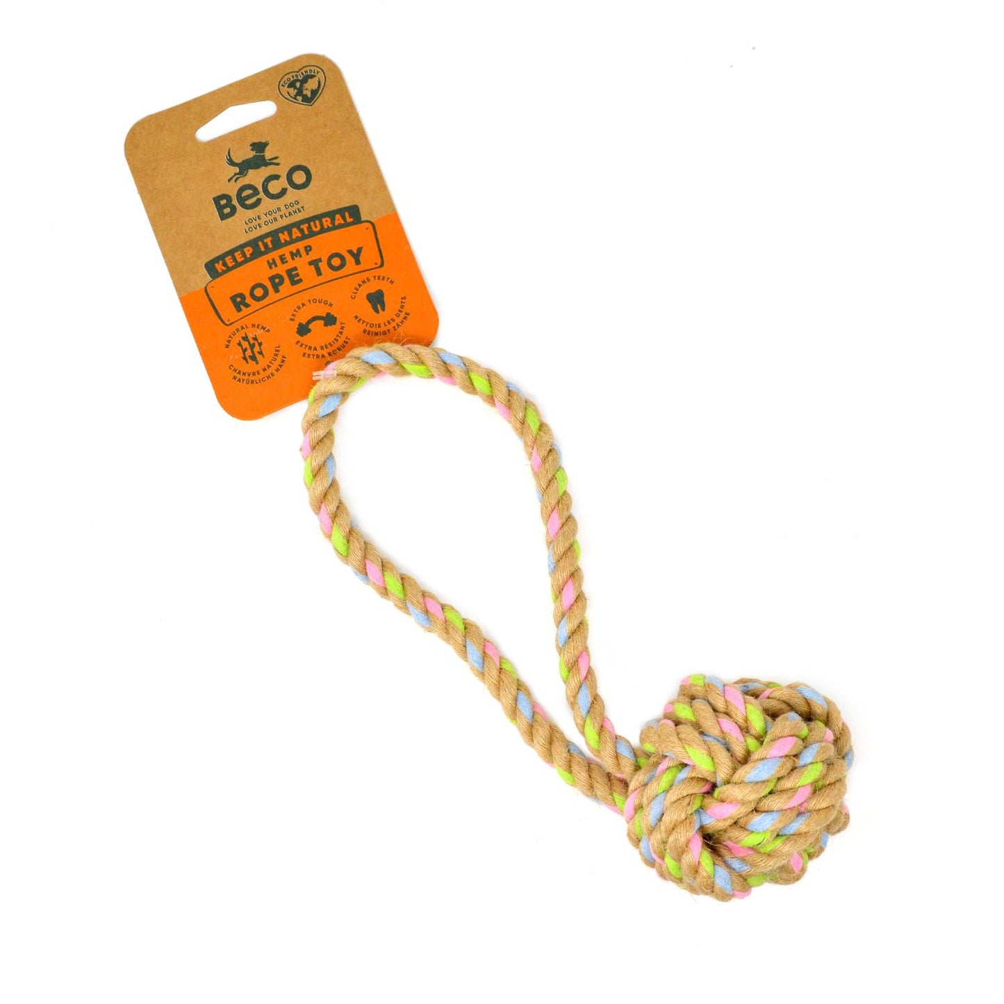 Beco Medium Hemp Rope Toy