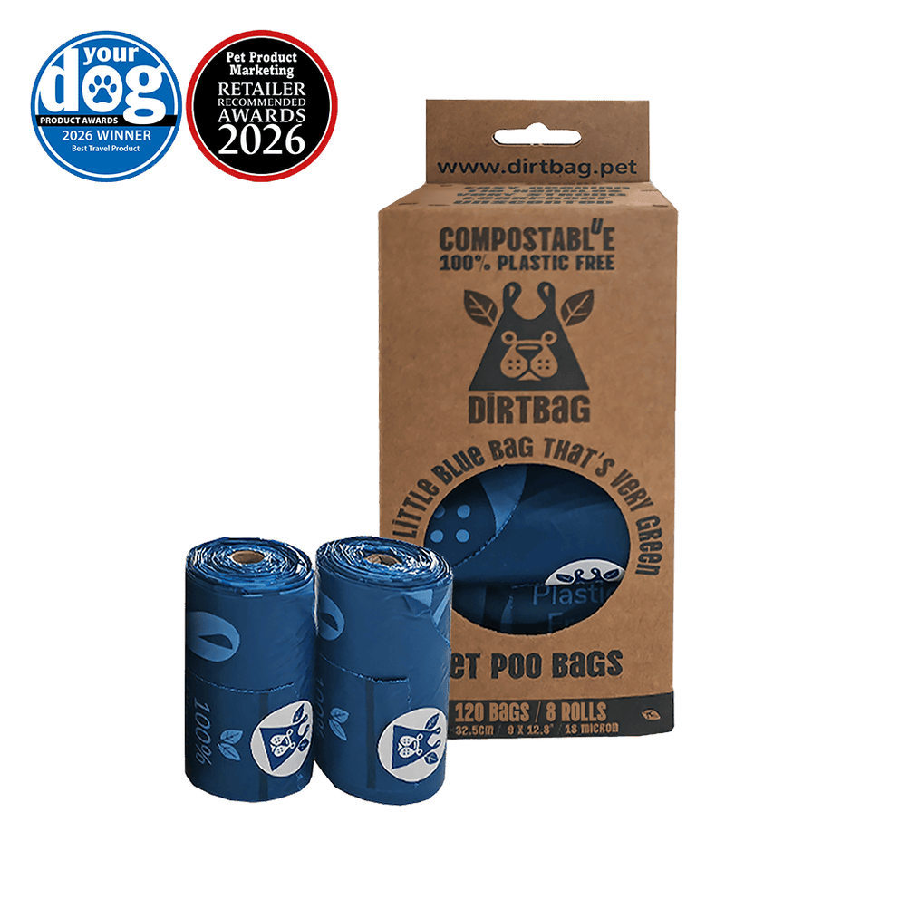 DIRTBAG Box of 120 - 8 rolls of 15 bag