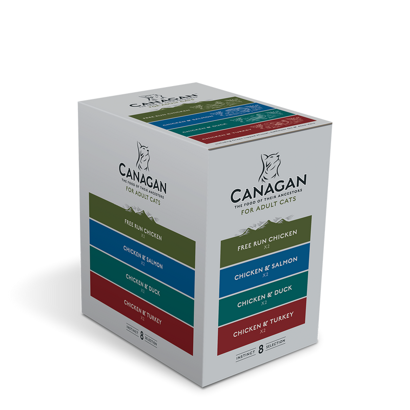 Canagan Cat Pouch Multipack 8x85g
