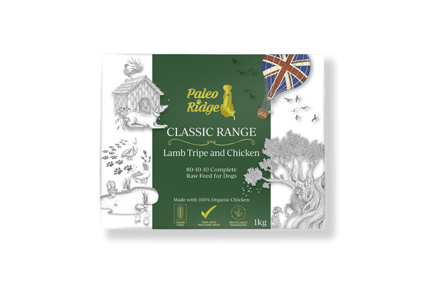 Paleo Ridge Lamb Tripe and Chicken 1kg