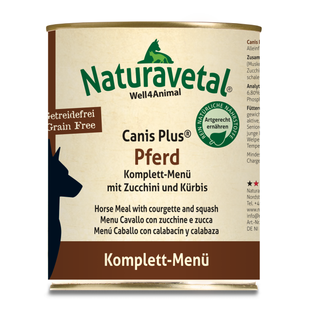 Naturavetal Canis+ Horse 400g