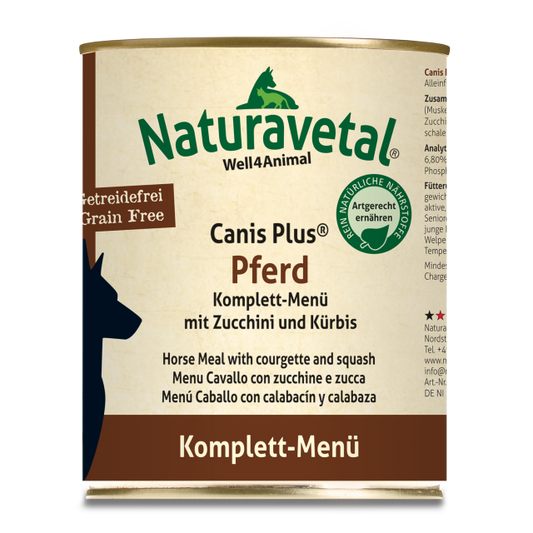 Naturavetal Canis+ Horse 400g