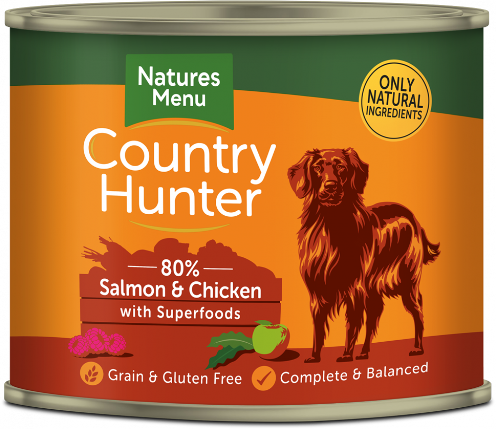 Country Hunter Salmon & Chicken 600g