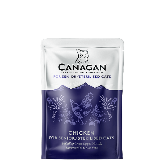Canagan Cat Senior & Sterilised Free Run Chicken 85g
