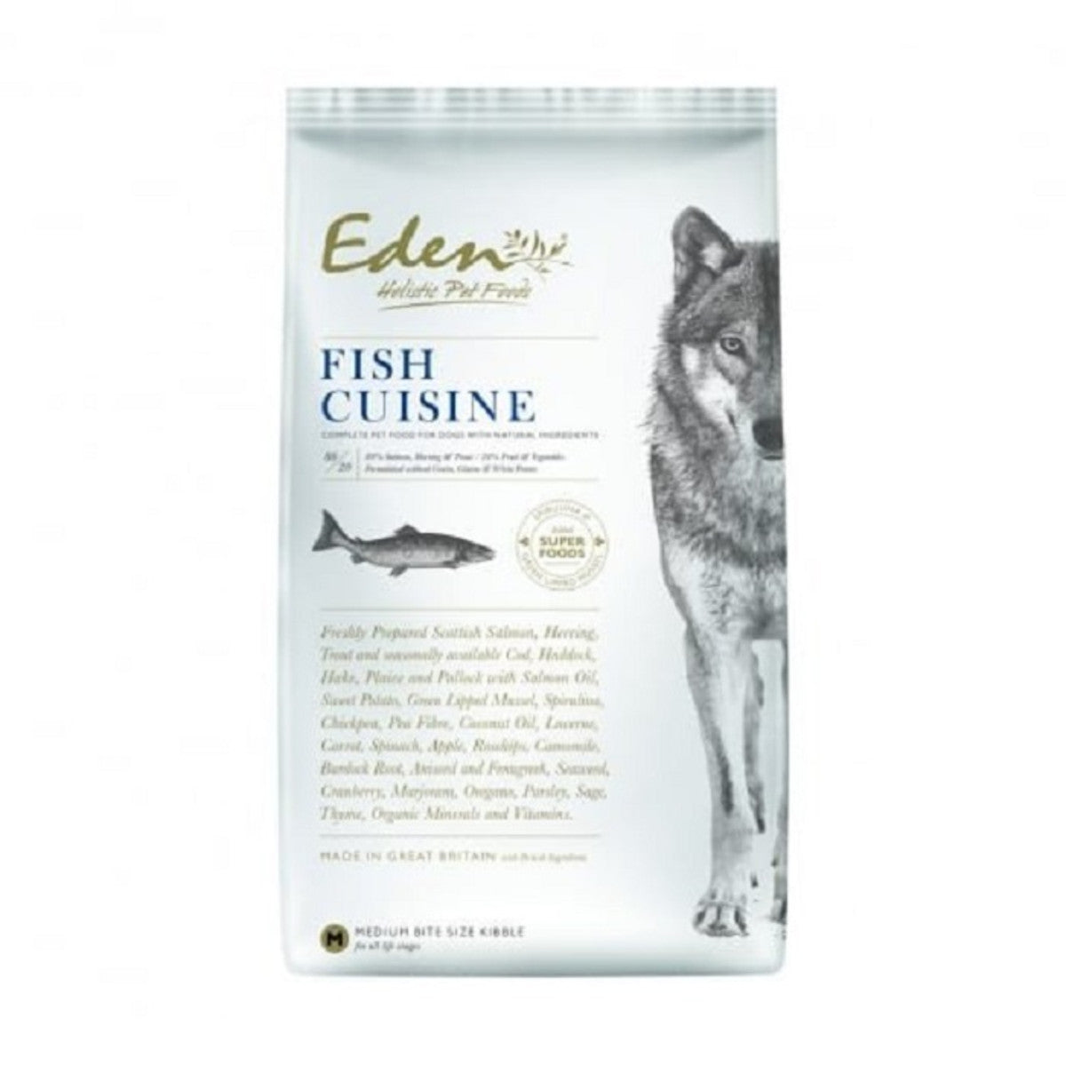 Eden Fish Cuisine Small Kibble 2kg Ziggy s Pet Supplies LTD