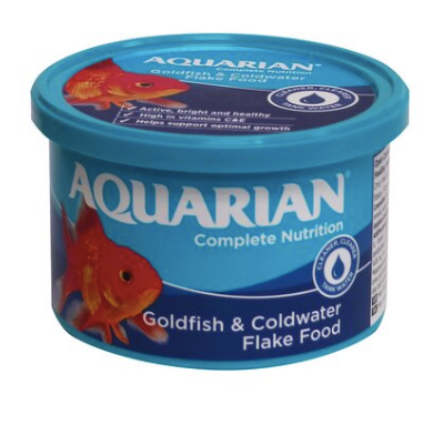 Aquarian Goldfish Flakes Large 50g