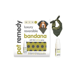 Pet Remedy calming bandana kit - m