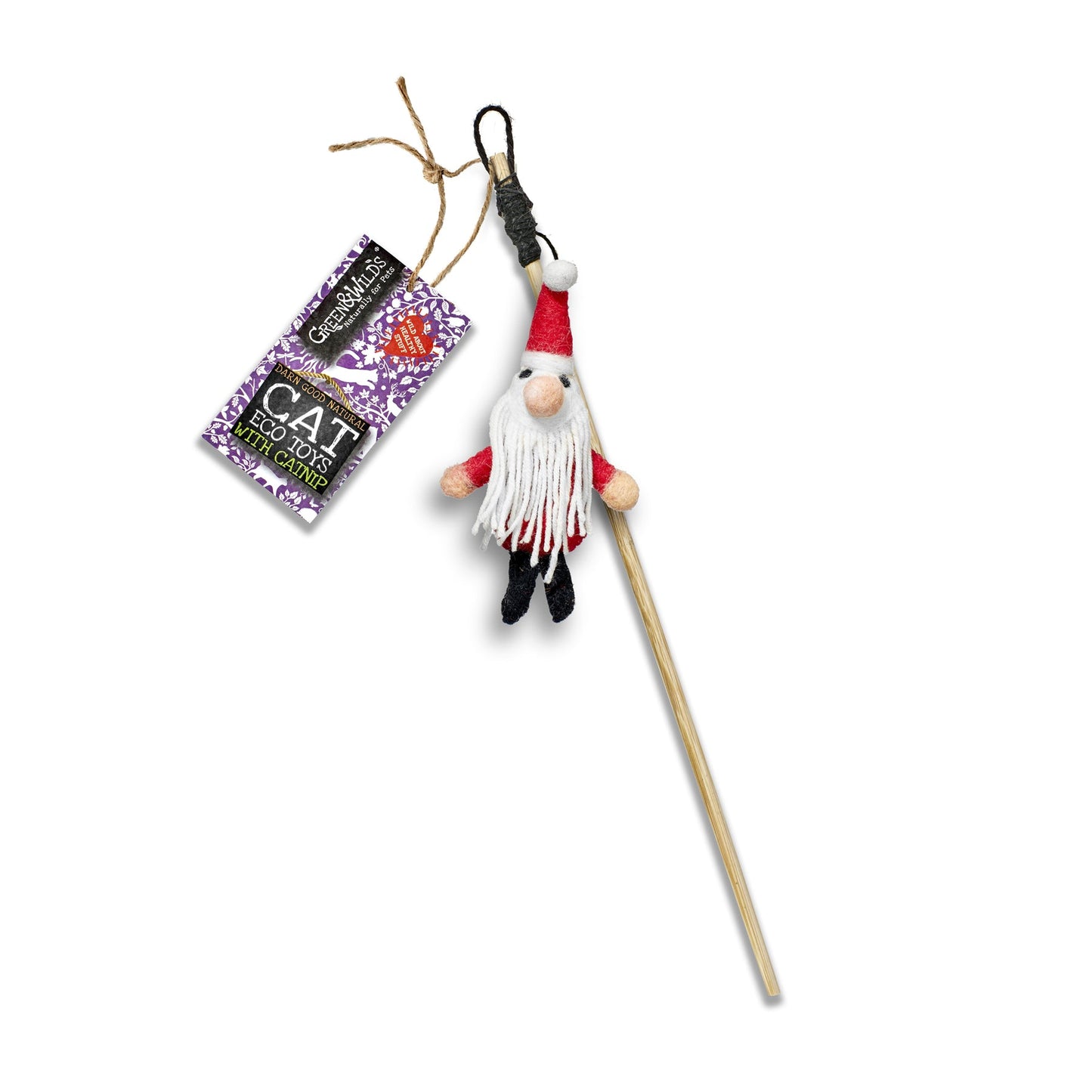 Green & Wilds Father Christmouse - Eco Cat Teaser